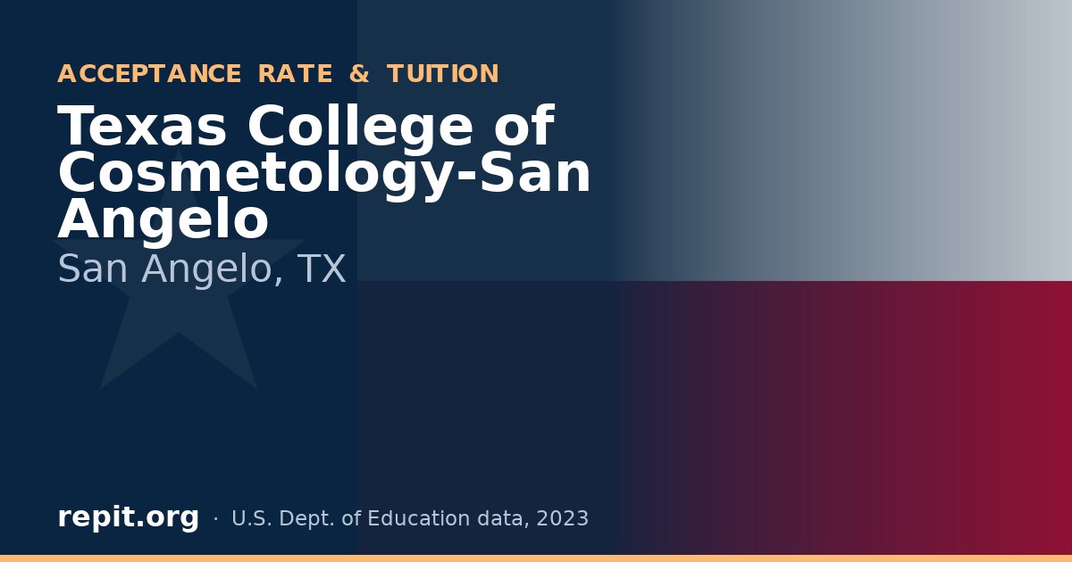 Texas College of Cosmetology-San Angelo