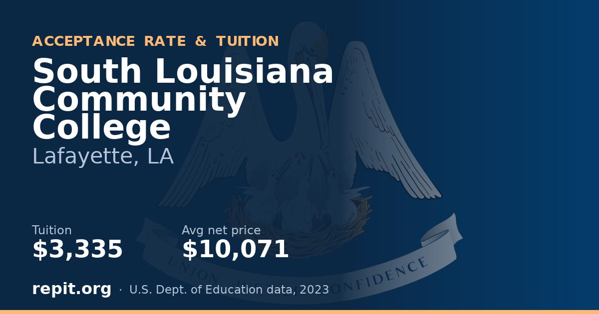 South Louisiana Community College — tuition $3,335