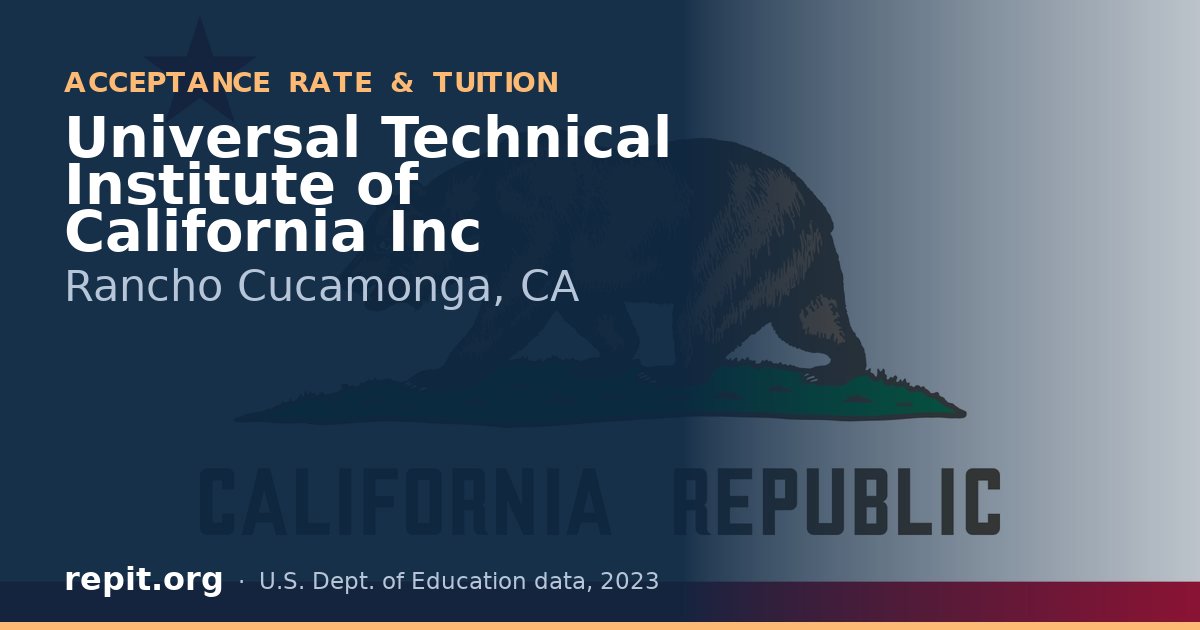 Universal Technical Institute of California Inc