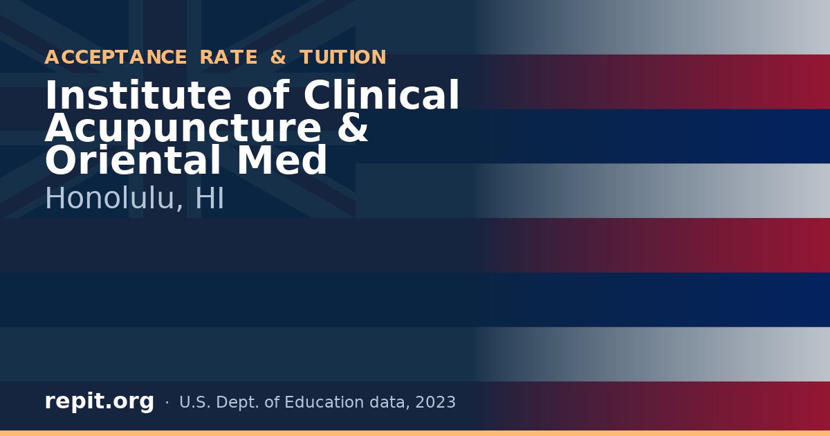 Institute of Clinical Acupuncture & Oriental Med