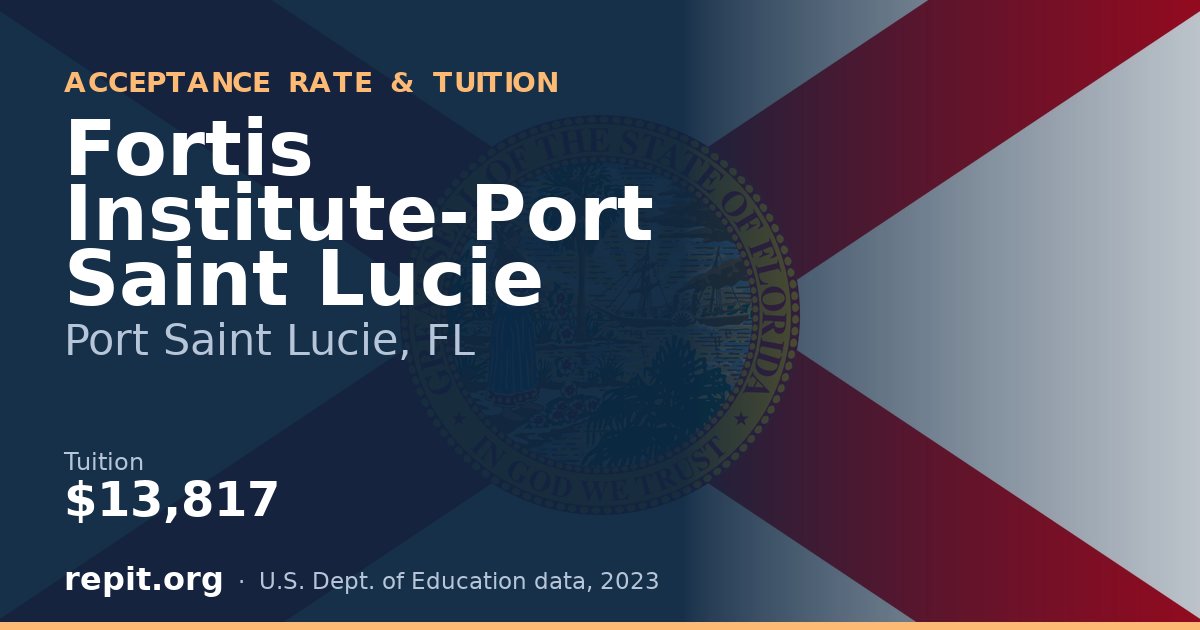 Fortis Institute-Port Saint Lucie — tuition $13,817