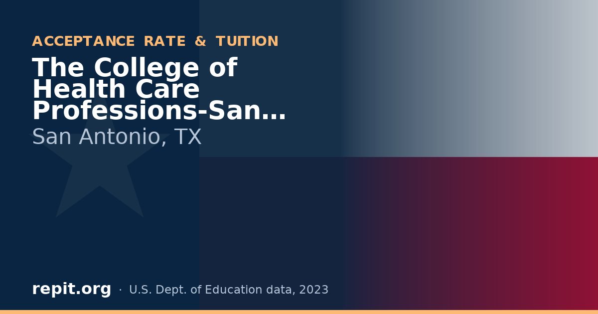 The College of Health Care Professions-San Antonio