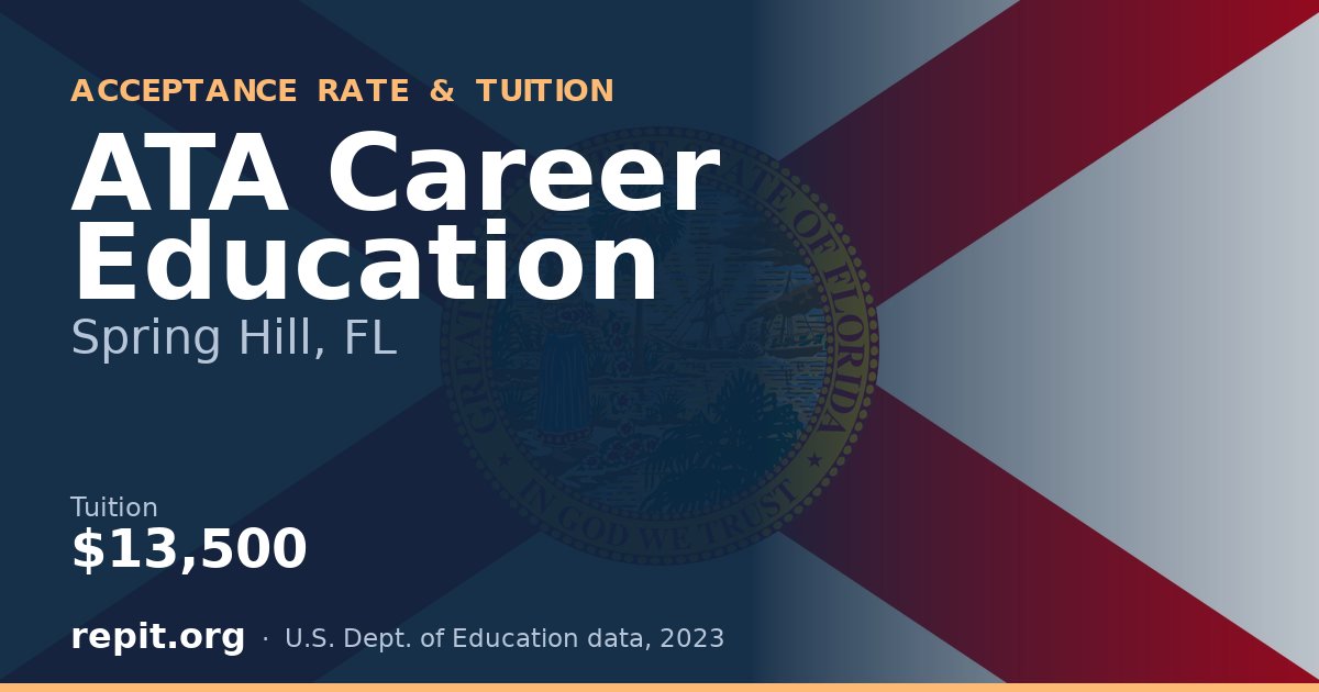 ATA Career Education — tuition $13,500