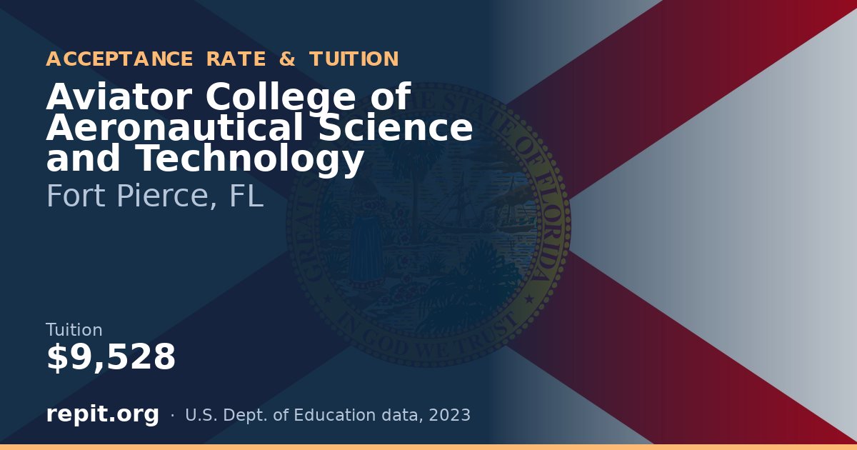 Aviator College of Aeronautical Science and Technology — tuition $9,528
