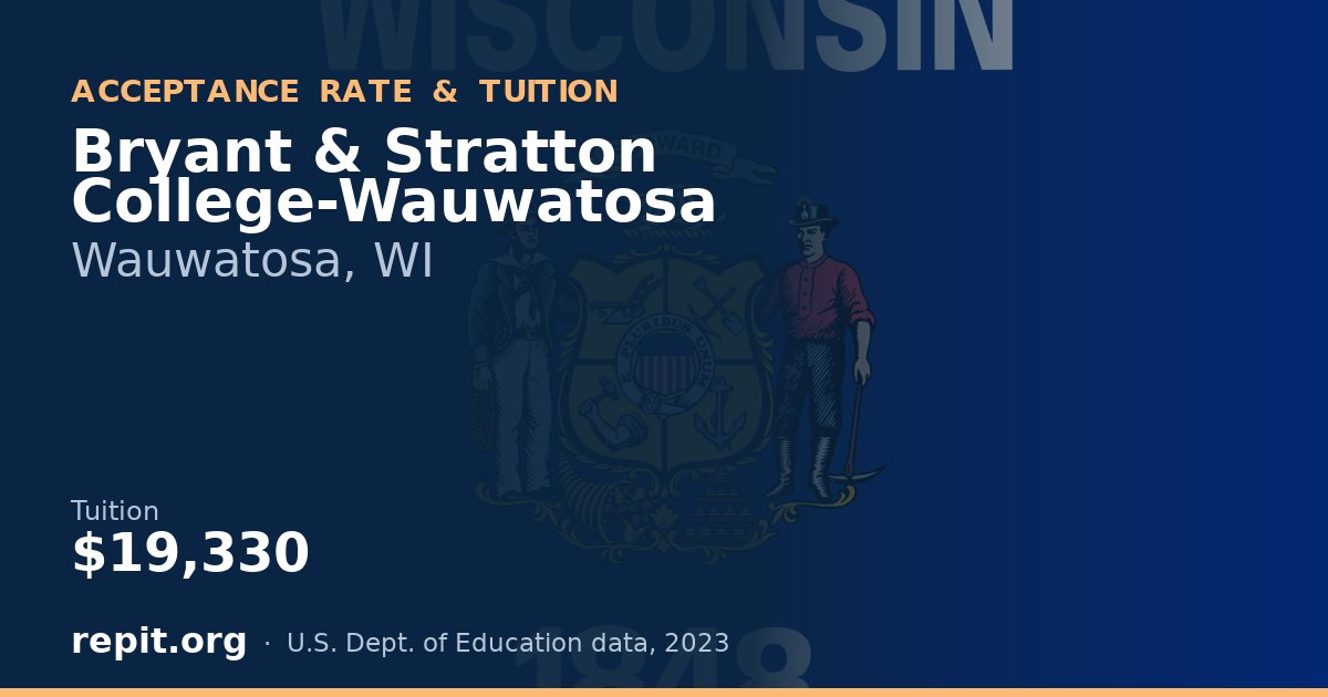 Bryant & Stratton College-Wauwatosa — tuition $19,330