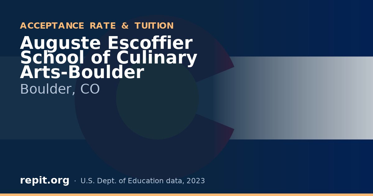 Auguste Escoffier School of Culinary Arts-Boulder