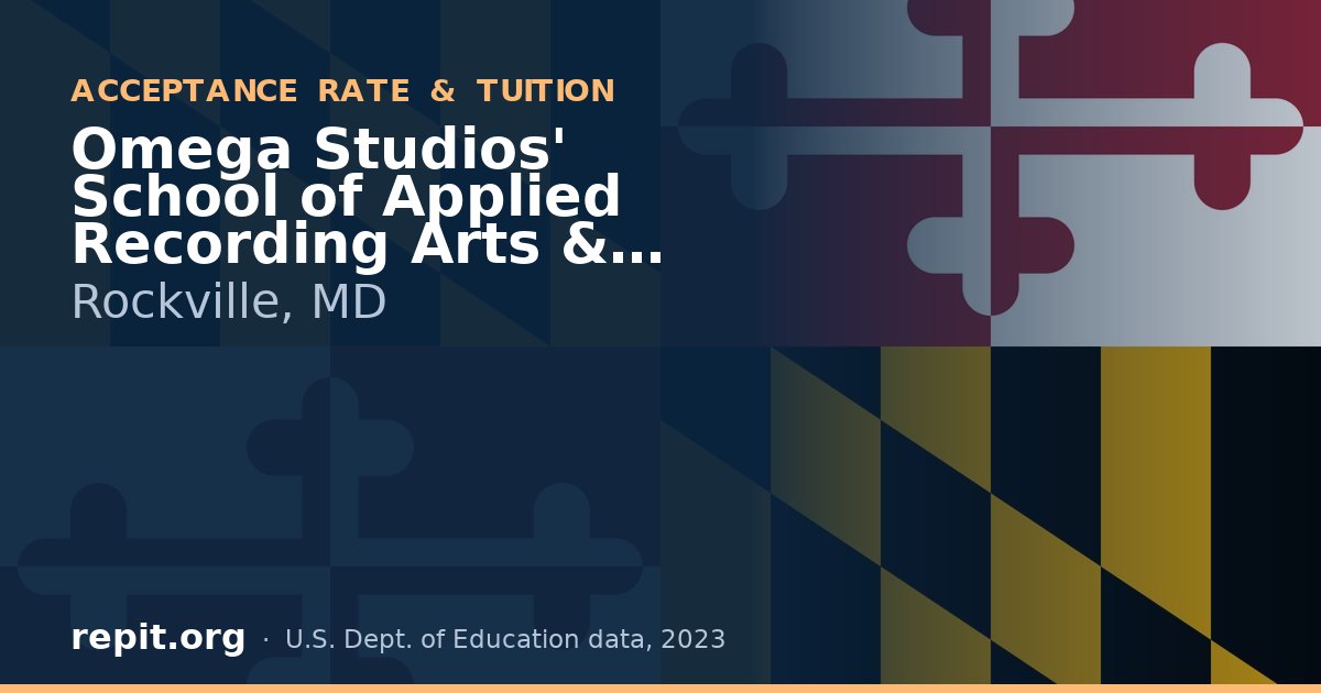 Omega Studios' School of Applied Recording Arts & Sciences