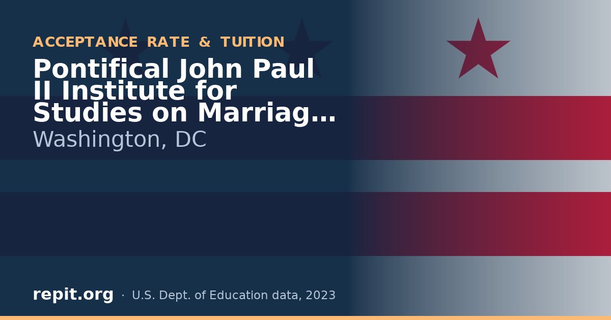 Pontifical John Paul II Institute for Studies on Marriage and Family