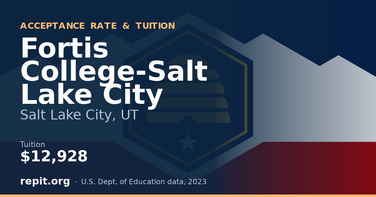 Fortis College-Salt Lake City — tuition $12,928