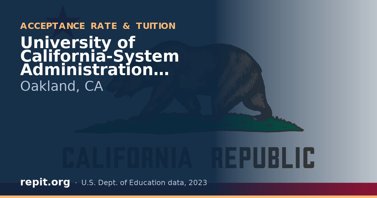 University of California-System Administration Central Office