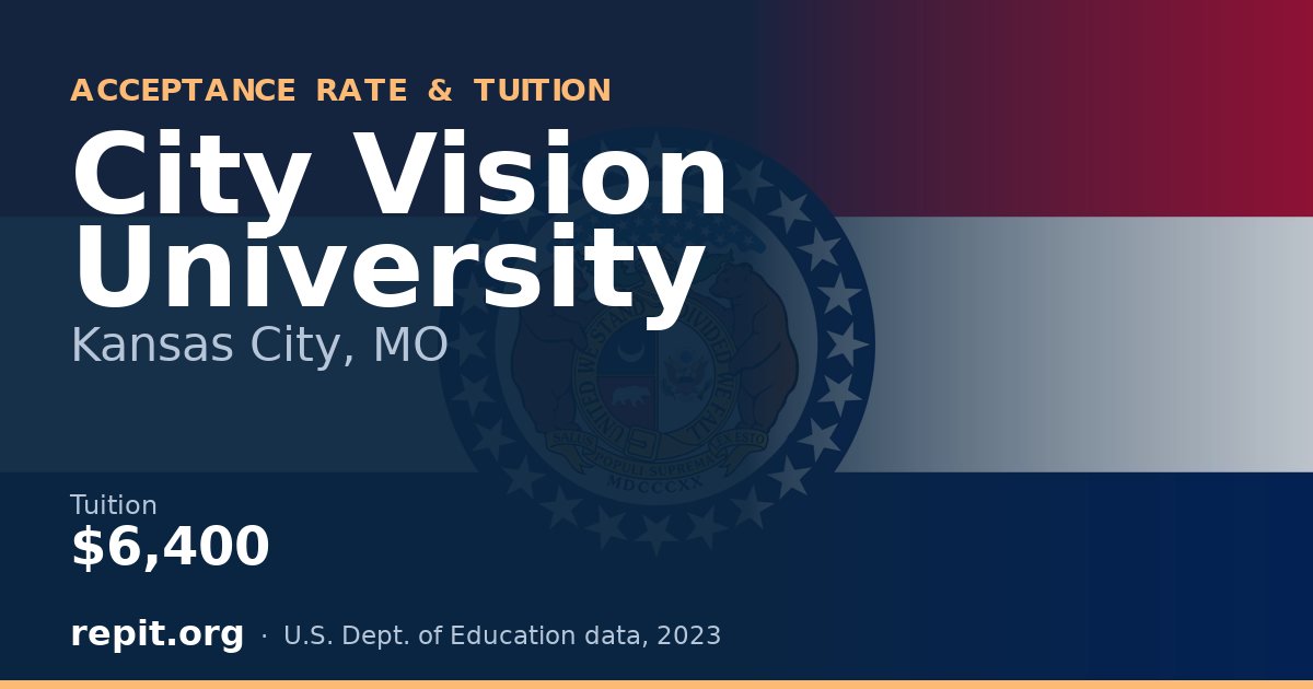 City Vision University — tuition $6,400