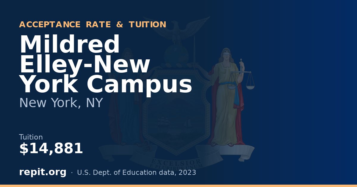 Mildred Elley-New York Campus — tuition $14,881