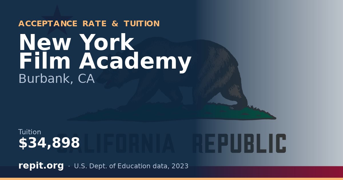New York Film Academy — tuition $34,898