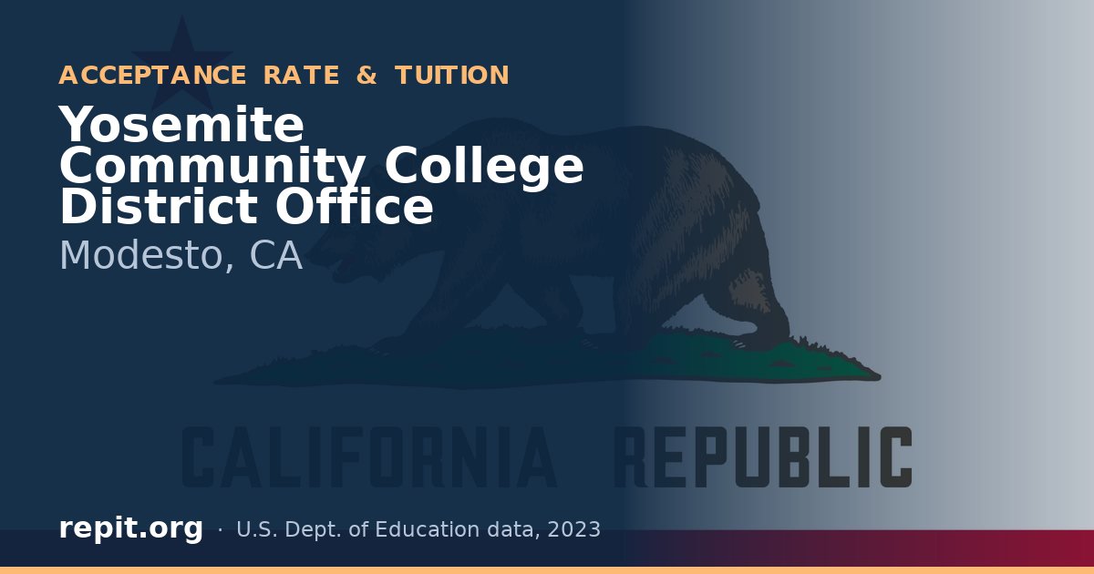 Yosemite Community College District Office