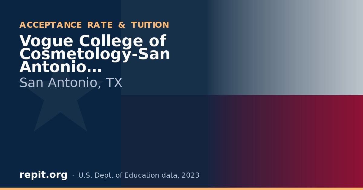 Vogue College of Cosmetology-San Antonio Fredericksburg