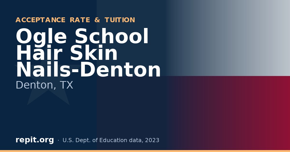 Ogle School Hair Skin Nails-Denton
