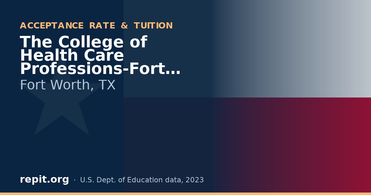 The College of Health Care Professions-Fort Worth