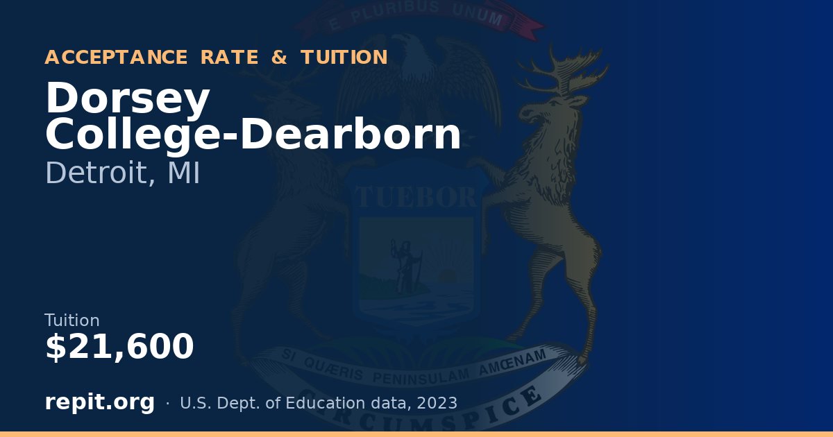 Dorsey College-Dearborn — tuition $21,600