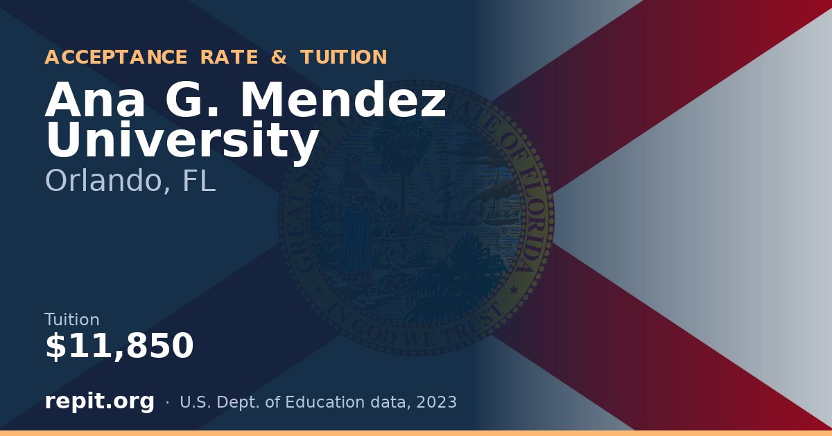 Ana G. Mendez University — tuition $11,850