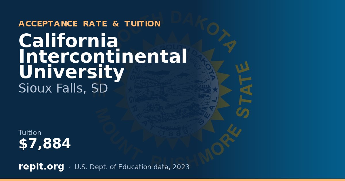 California Intercontinental University — tuition $7,884