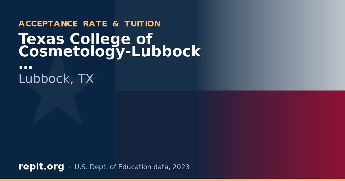 Texas College of Cosmetology-Lubbock