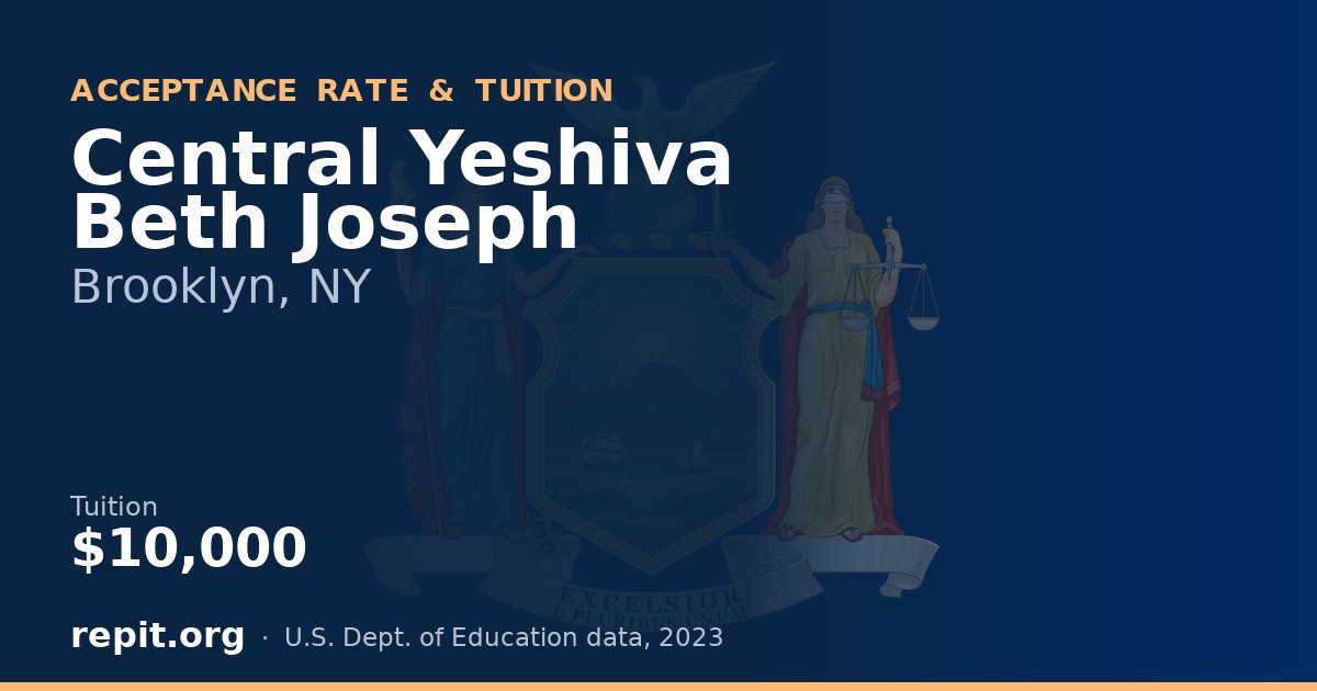 Central Yeshiva Beth Joseph — tuition $10,000