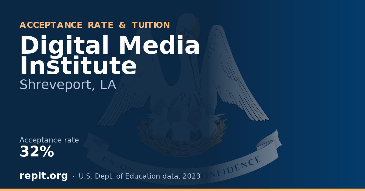 Digital Media Institute — acceptance rate 32%