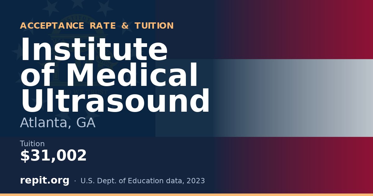 Institute of Medical Ultrasound — tuition $31,002