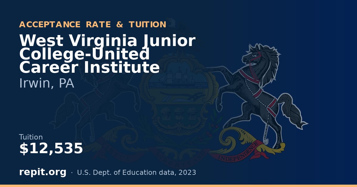 West Virginia Junior College-United Career Institute — tuition $12,535