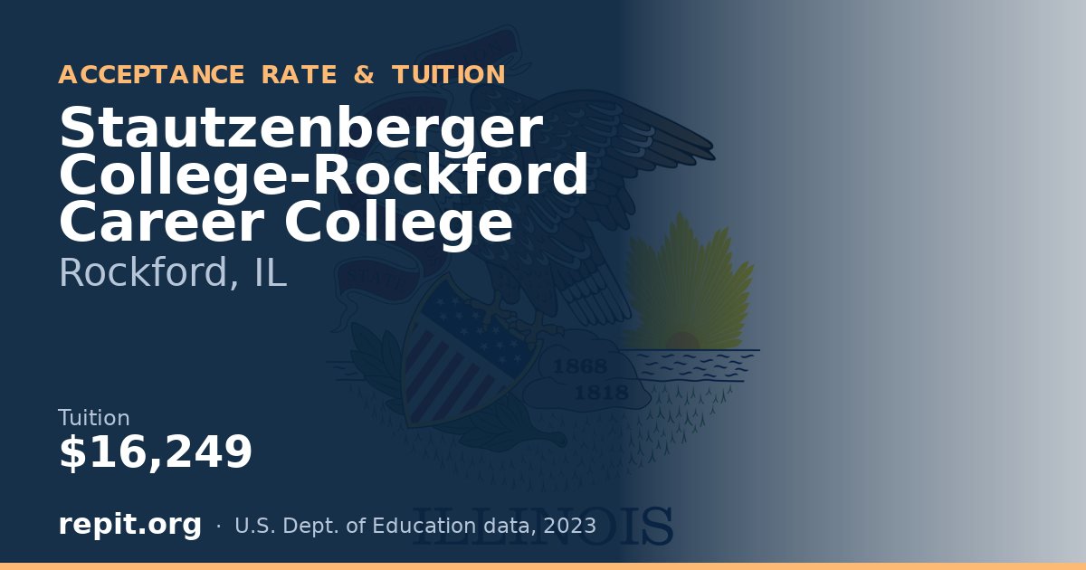 Stautzenberger College-Rockford Career College — tuition $16,249