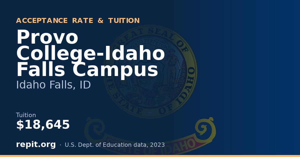 Provo College-Idaho Falls Campus — tuition $18,645