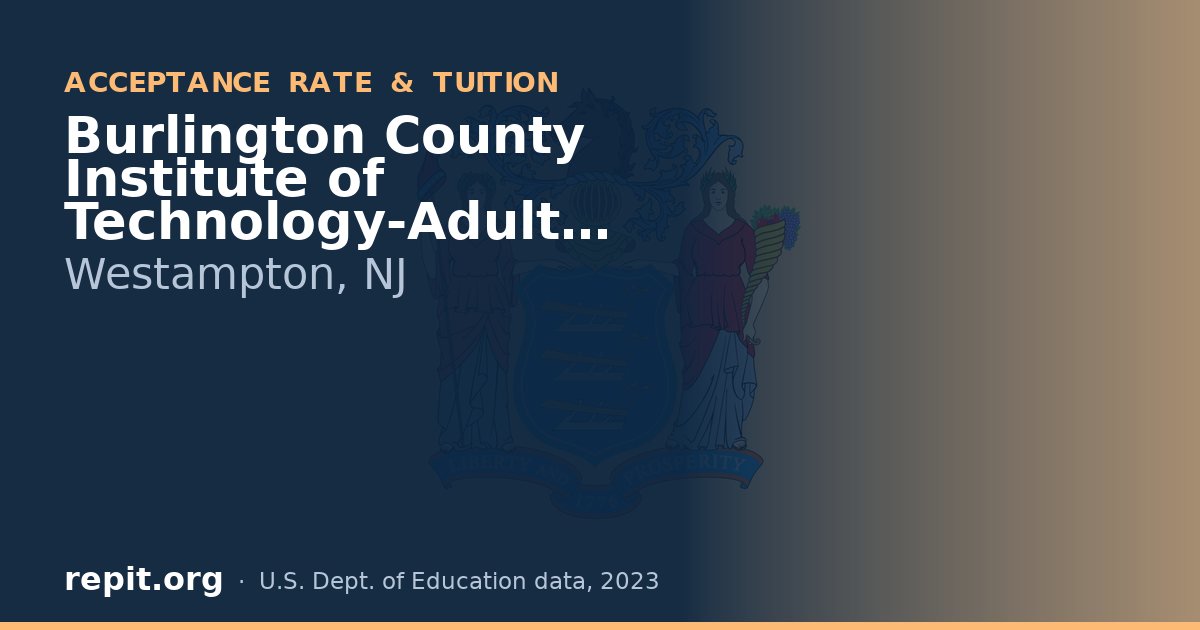 Burlington County Institute of Technology-Adult Education
