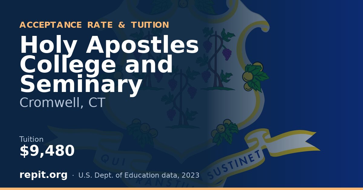 Holy Apostles College and Seminary — tuition $9,480