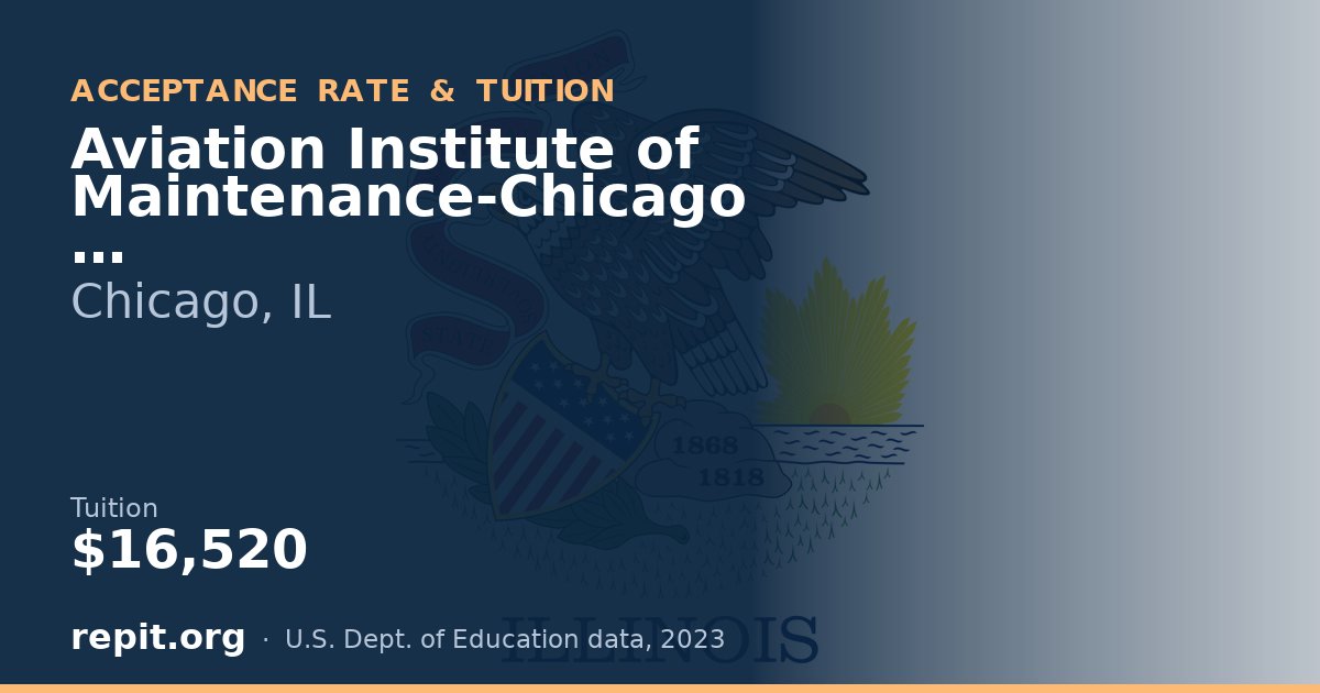 Aviation Institute of Maintenance-Chicago — tuition $16,520