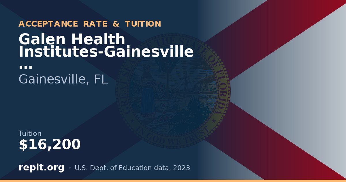 Galen Health Institutes-Gainesville — tuition $16,200