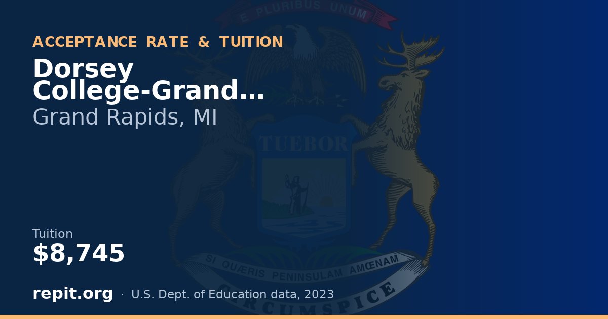 Dorsey College-Grand Rapids — tuition $8,745