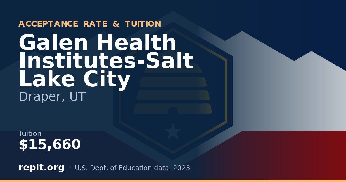 Galen Health Institutes-Salt Lake City — tuition $15,660
