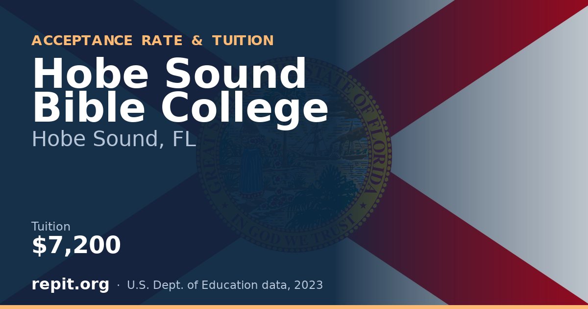 Hobe Sound Bible College — tuition $7,200