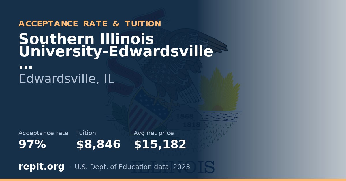 Southern Illinois University-Edwardsville — acceptance rate 97%, tuition $8,846