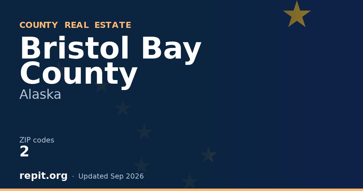 Bristol Bay County, AK real estate