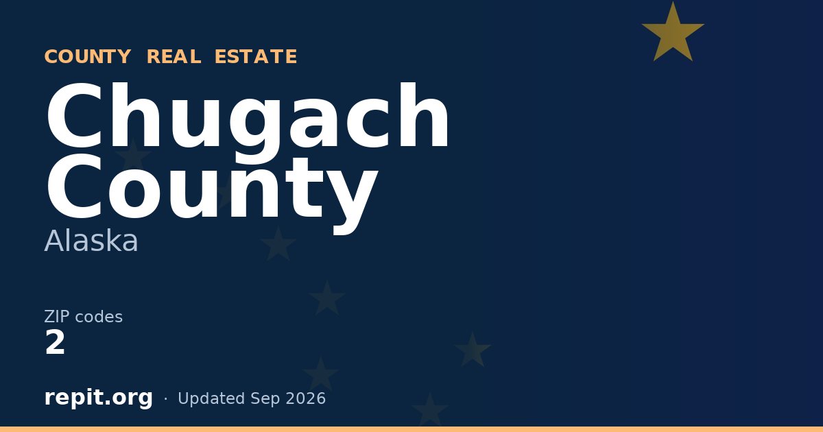 Chugach County, AK real estate