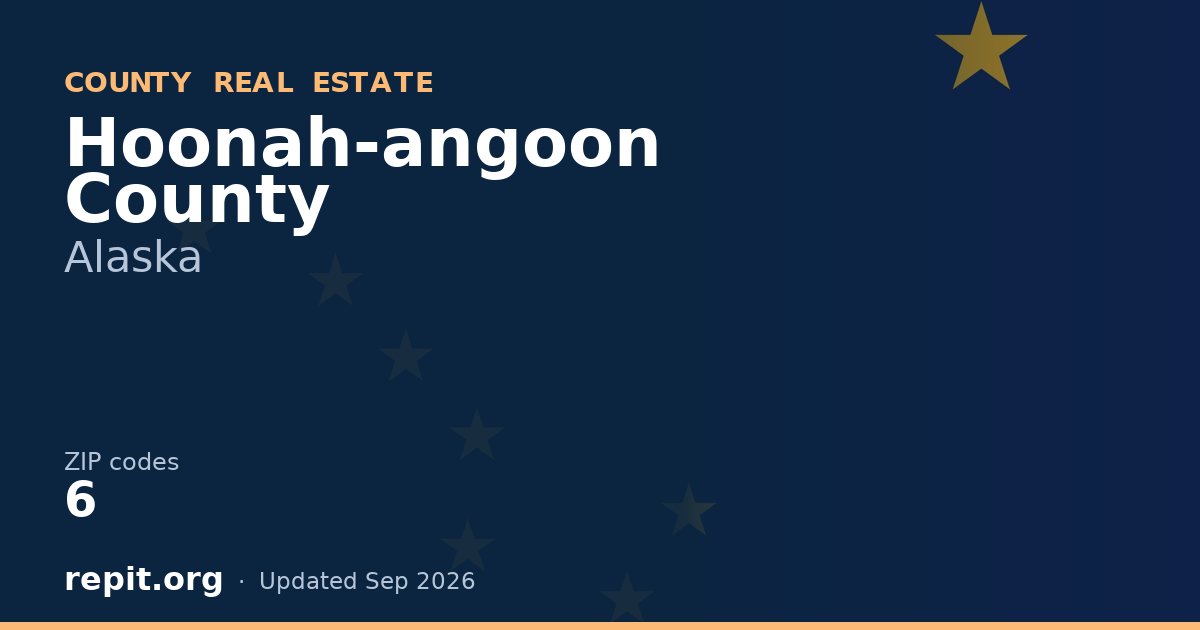 Hoonah-angoon County, AK real estate