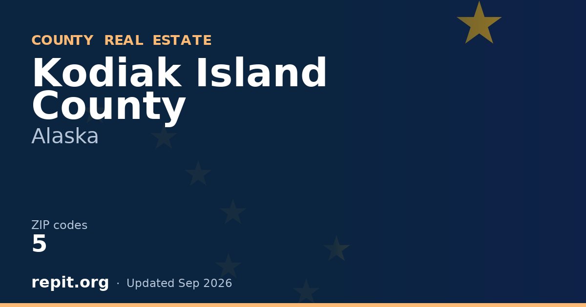 Kodiak Island County, AK real estate
