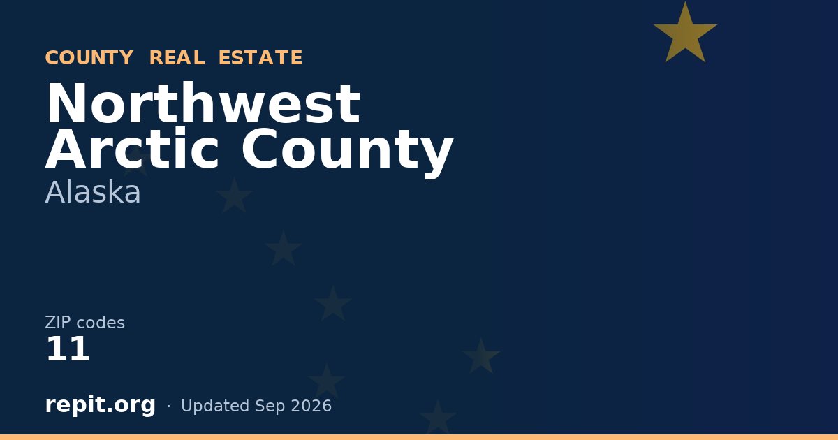 Northwest Arctic County, AK real estate