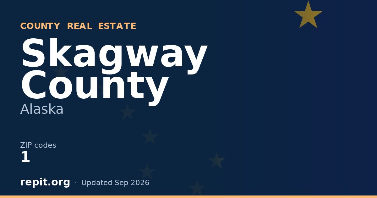 Skagway County, AK real estate