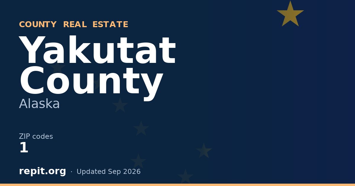 Yakutat County, AK real estate