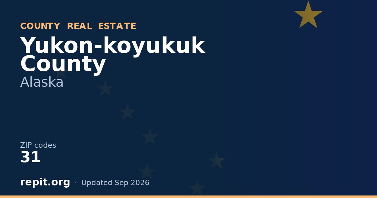 Yukon-koyukuk County, AK real estate