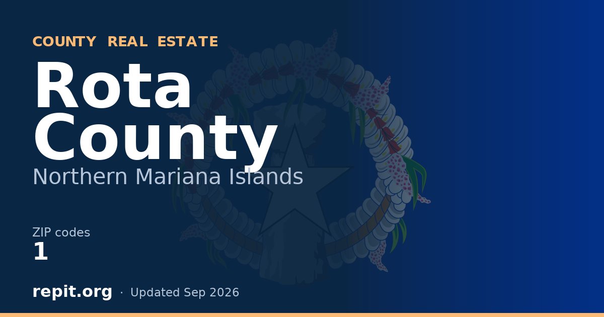 Rota County, MP real estate