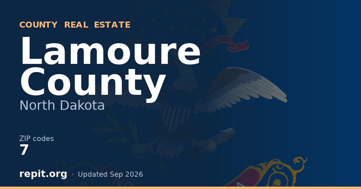 Lamoure County, ND real estate