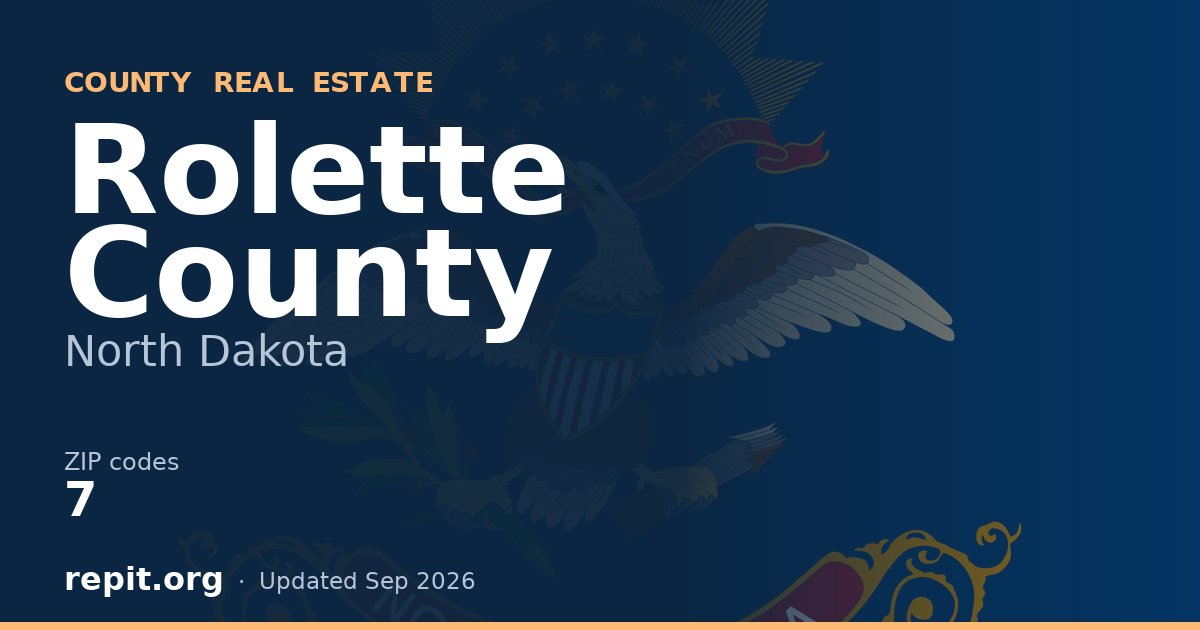 Rolette County, ND real estate